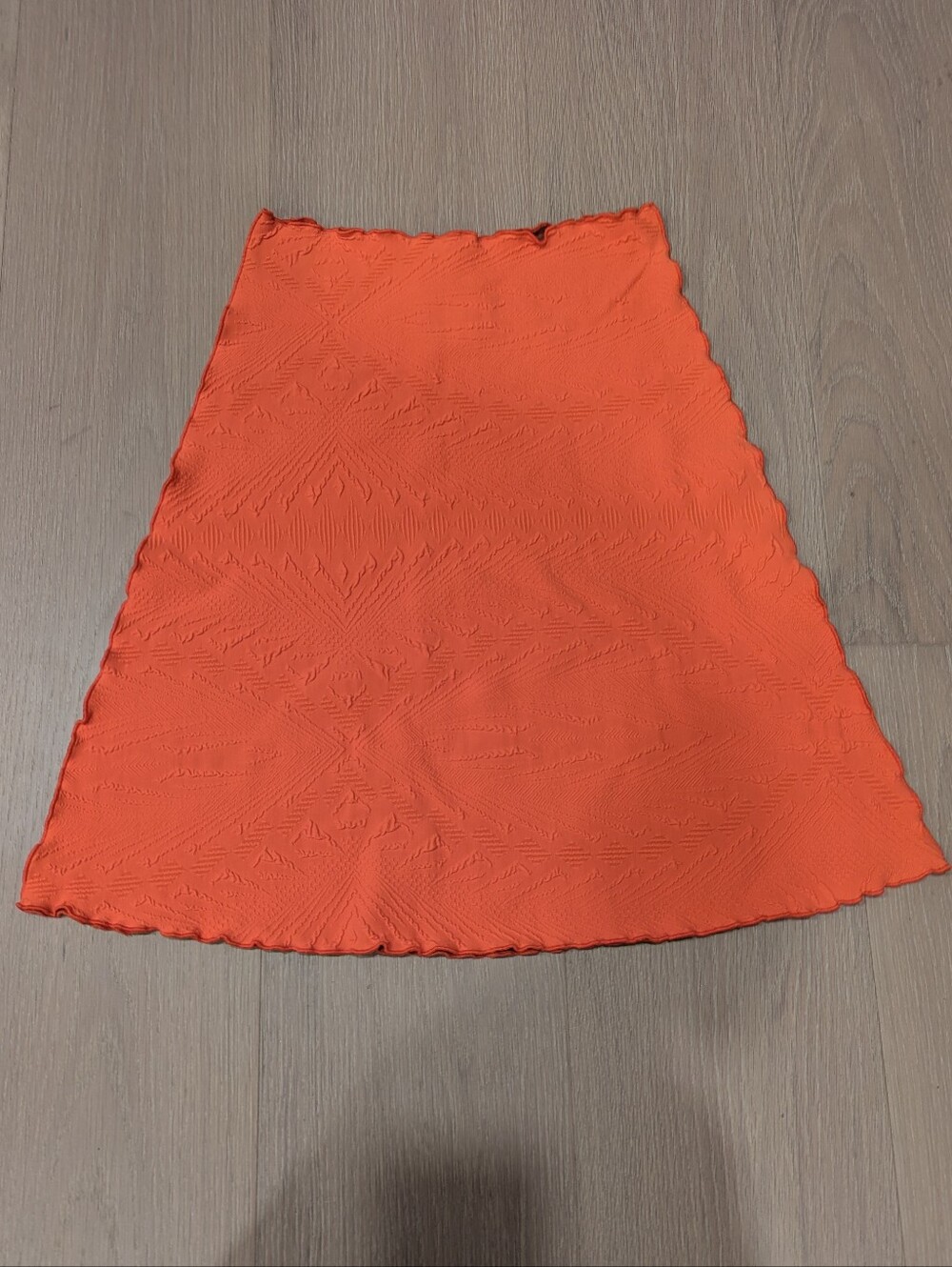 Bright Orange Women's A-Line Skirt